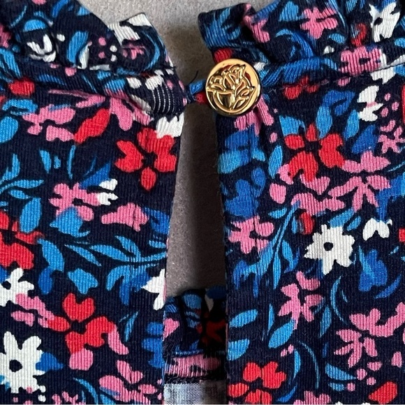 Draper James Floral Long Sleeve Midi Dress with Long Sleeves Size S - Picture 6 of 8